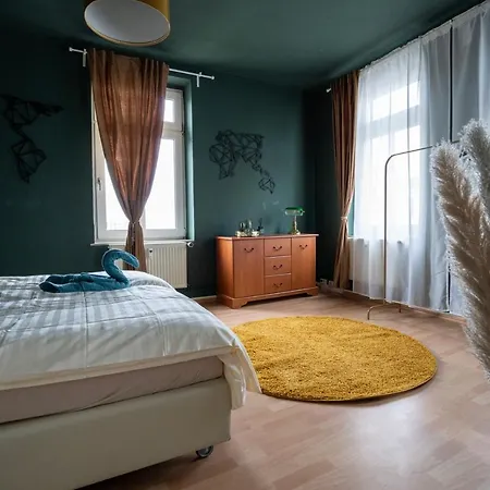 Charmantes 5-zi-boho: Zentrumsnah & Arbeitsbereich Apartment