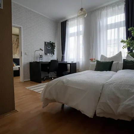 Apartment Charmantes 5-zi-boho: Zentrumsnah & Arbeitsbereich